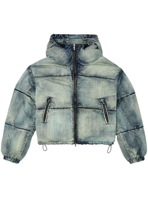 Diesel doudoune W-Aves - Bleu - Diesel - Modalova
