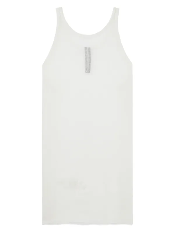 Rick Owens Runaway Cunt Tank Top | White | FARFETCH