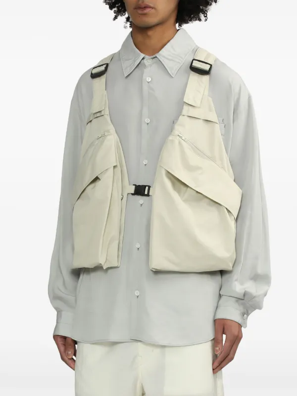 LEMAIRE マルチポケット ジップアップベスト 21aw LEMAIRE マルチポケット ジップアップベスト 21aw