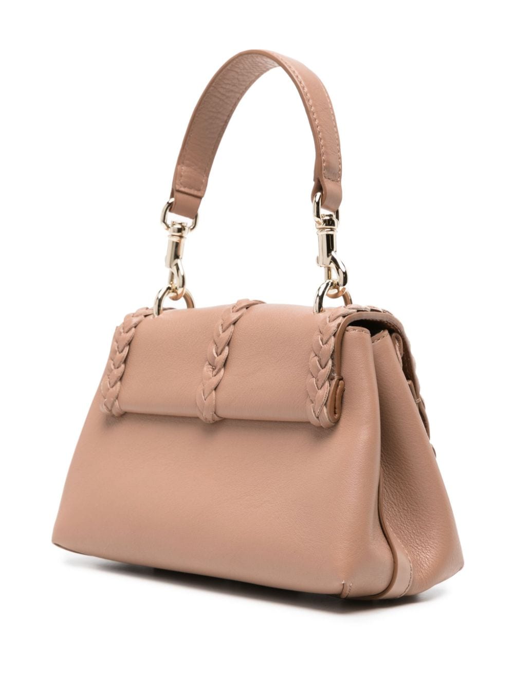 Shop Chloé Mini Penelope Shoulder Bag In Pink