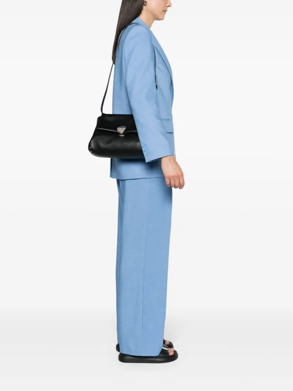 直営店‐Chloe‐ SALE! Penelope クラッチ Chloé Penelope Leather Clutch Bag | Black | FARFETCH