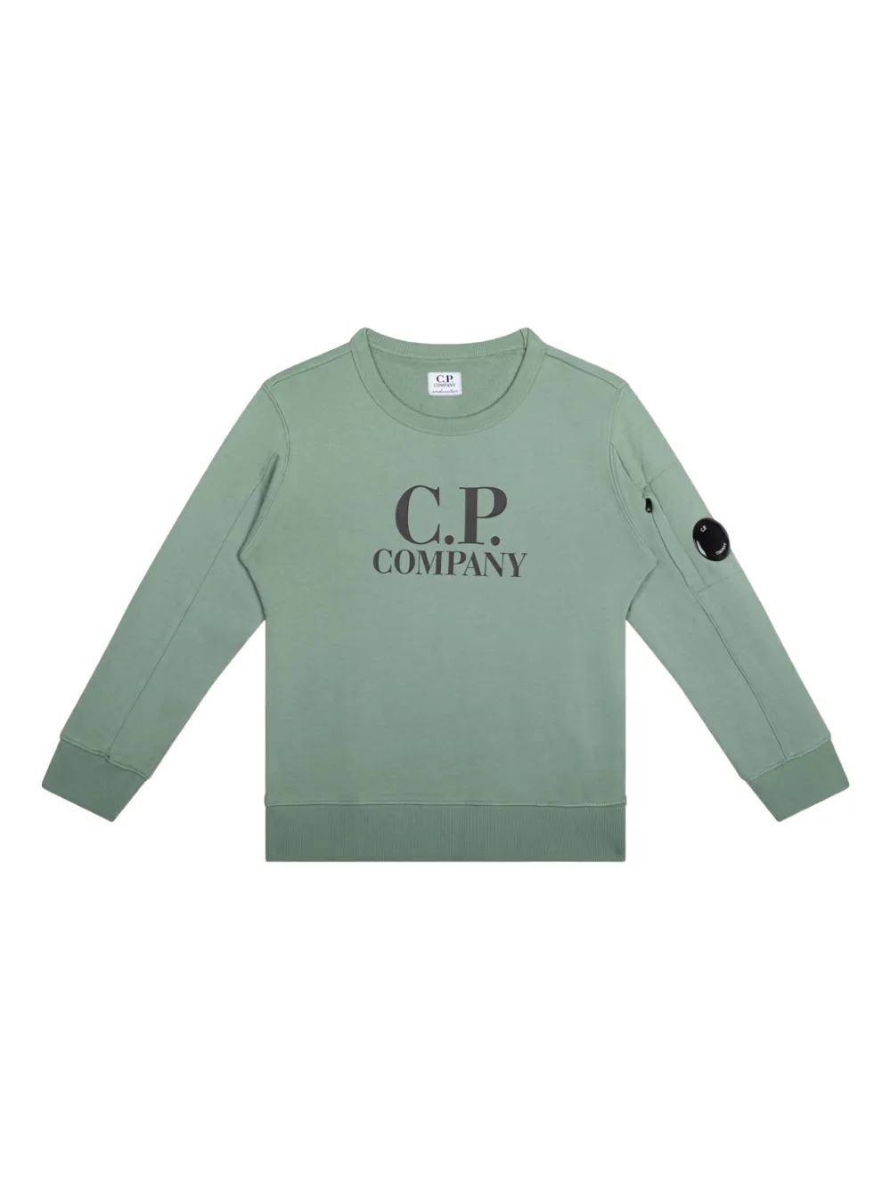 C.P. Company Kids Sweater met detail Groen