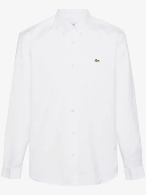 Lacoste camisa con parche del logo