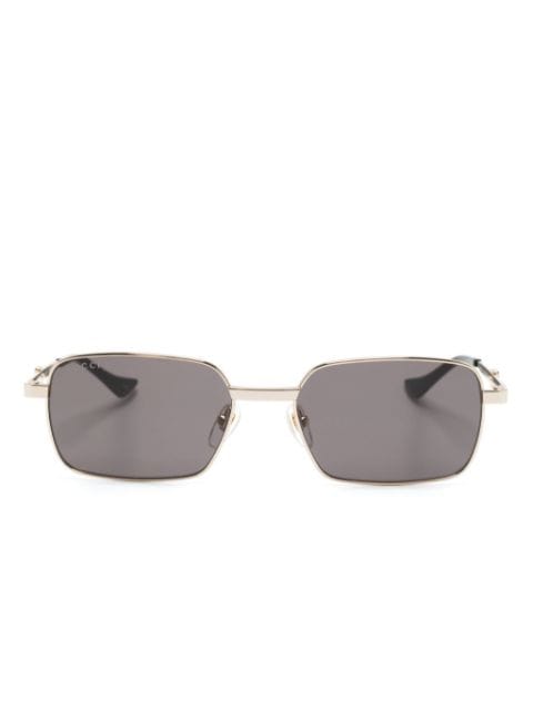 Gucci Eyewear lentes de sol con armazón rectangular