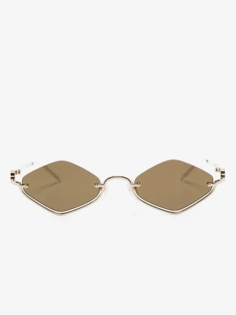 Gucci Eyewear lentes de sol con motivo Double G