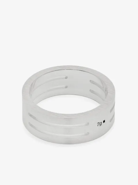 Le Gramme La 7g perforated ring
