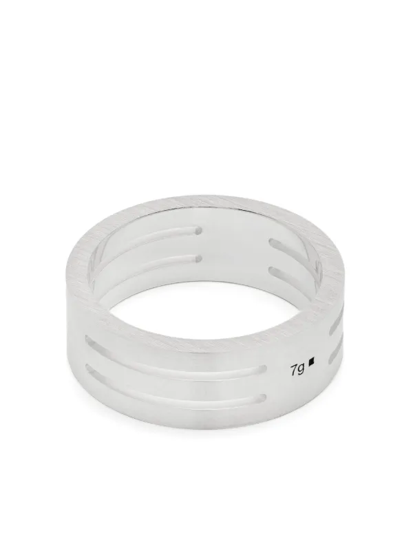 Le Gramme La 7g Perforated Ring | シルバートーン | FARFETCH JP