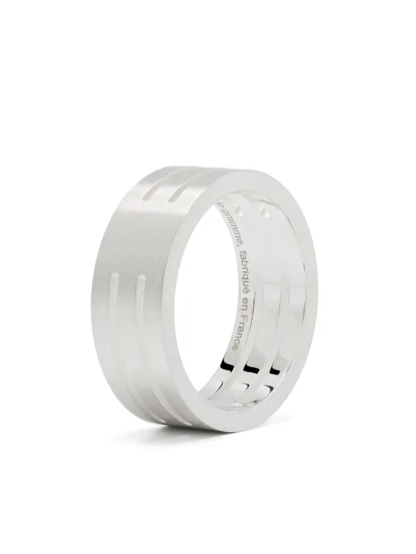 Le Gramme La 7g Perforated Ring | シルバートーン | FARFETCH JP