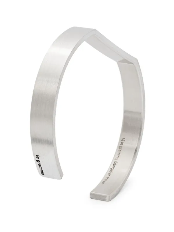Le Gramme Sterling Silver 21g Gordon Bracelet | シルバートーン