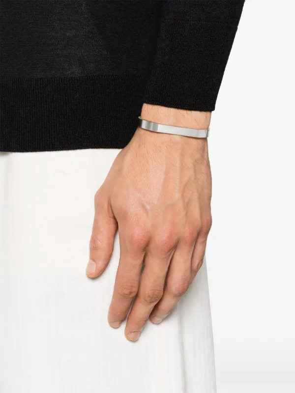 Lepage Le Gramme Cord Bracelet Le Gramme 21g Ribbon Brushed Silver