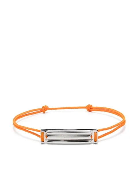 Le Gramme sterling silver 5g Gordon braided bracelet  
