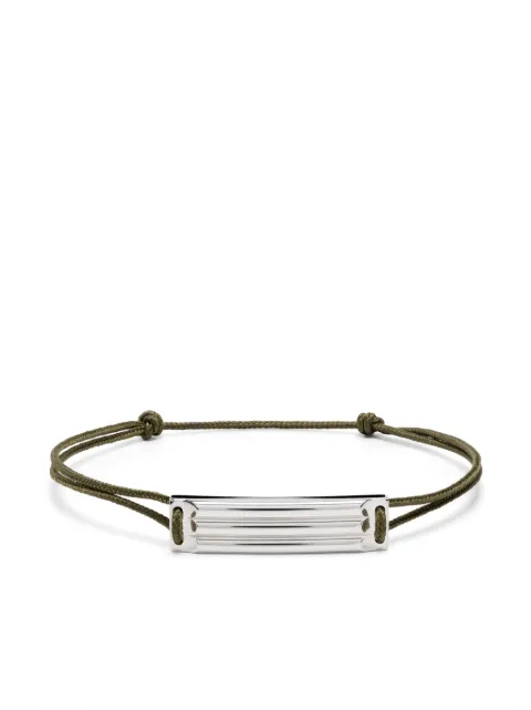 Le Gramme sterling silver 5g Gordon braided bracelet  