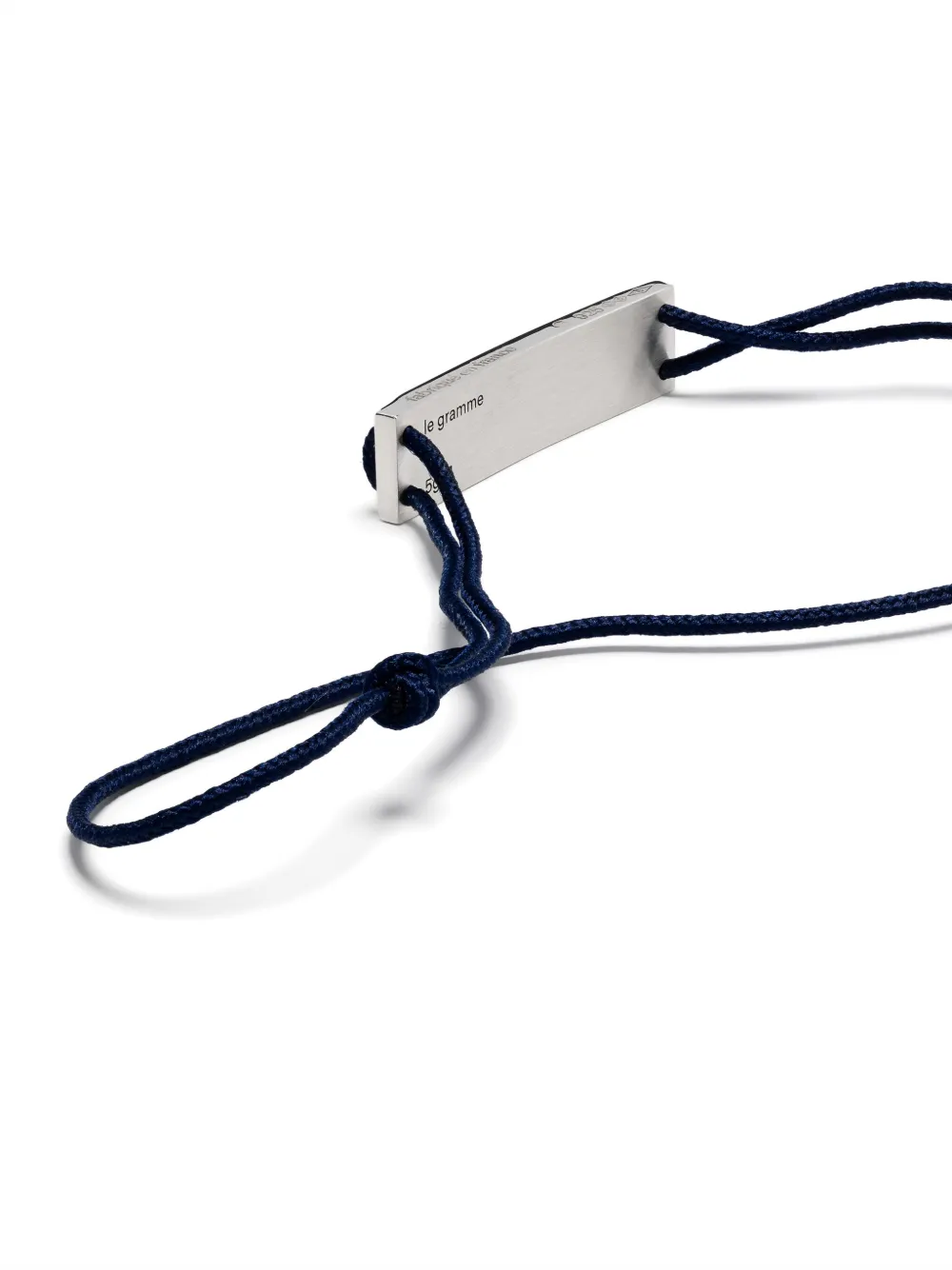 Le Gramme sterling silver 5g Gordon braided bracelet | Armbänder | Image 3
