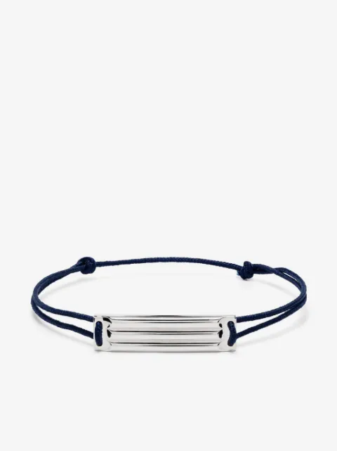 Le Gramme sterling silver 5g Gordon braided bracelet