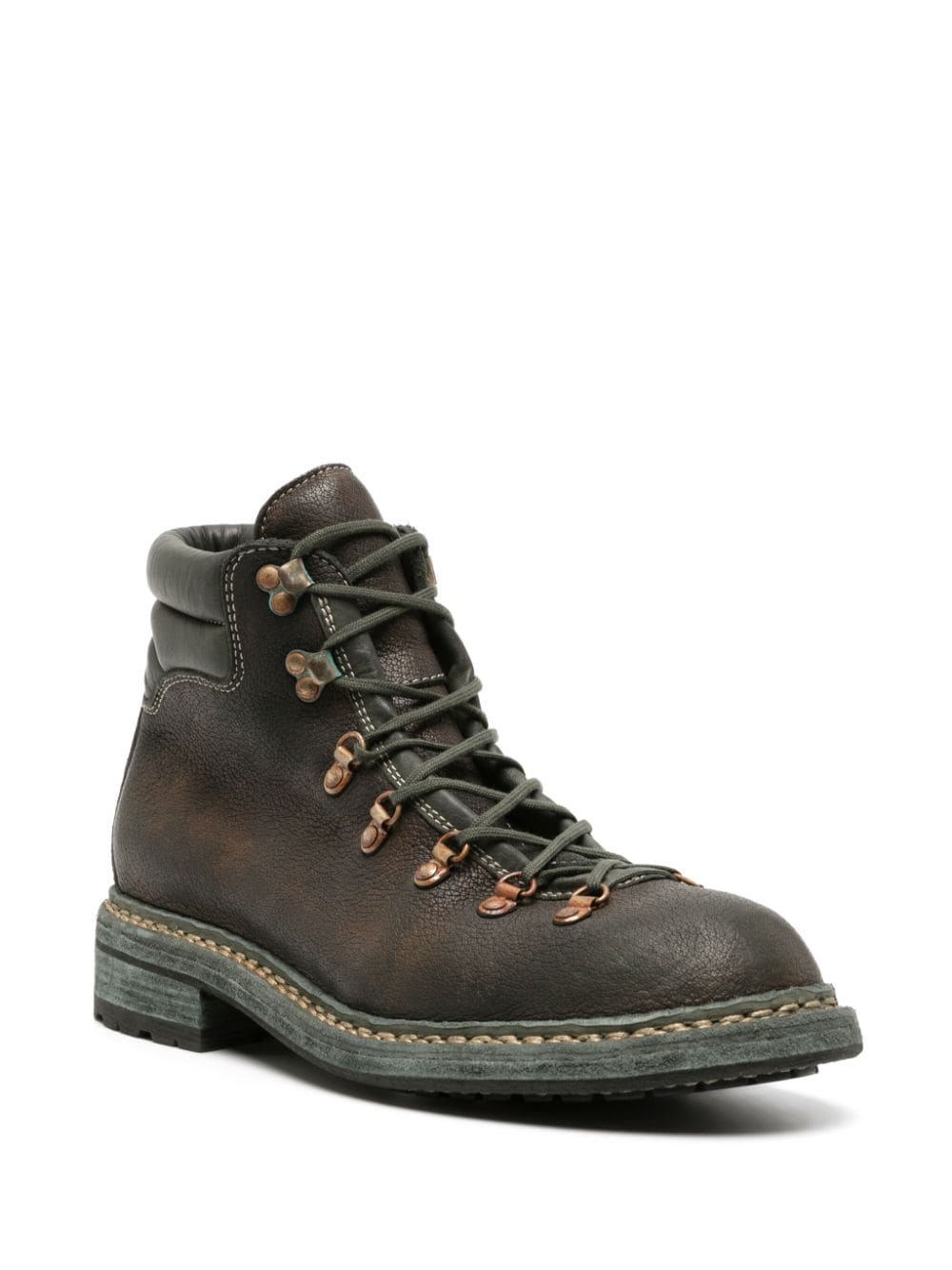 Guidi 19 leather boots - Bruin