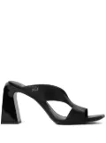 Karl Lagerfeld Astra Nova leather sandals - Black