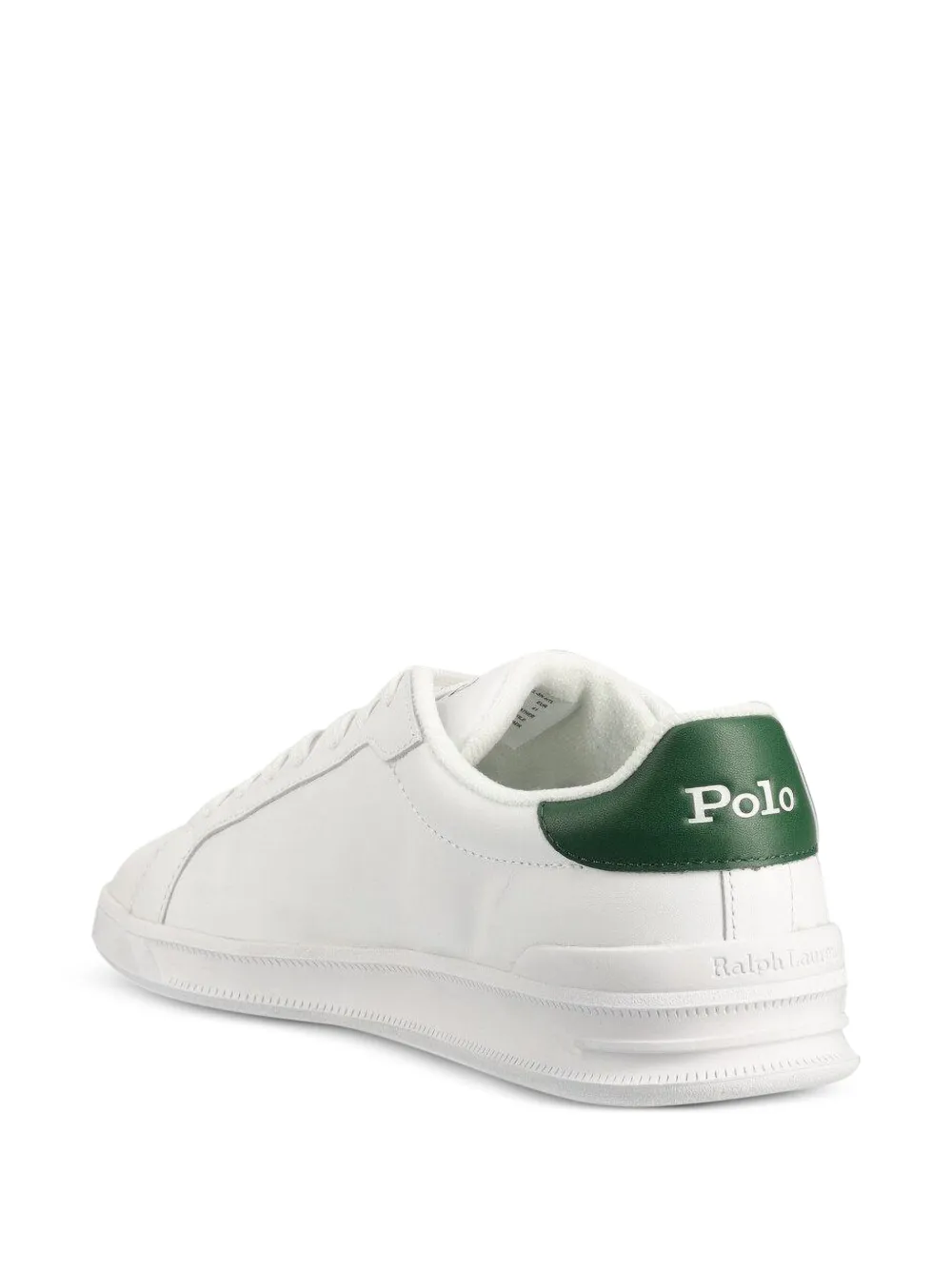 Polo Ralph Lauren Heritage logo-embroidered sneakers White