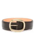 SANDRO leather buckle belt - Brown