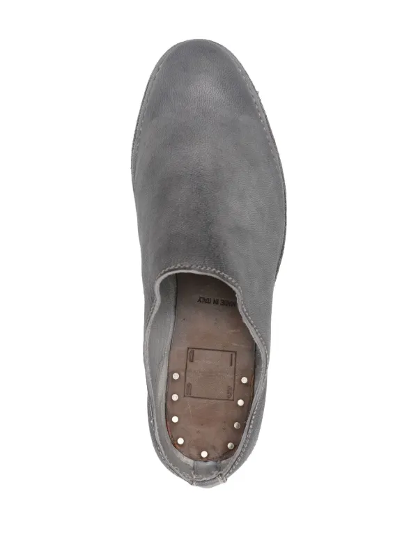 Grey suede mules online