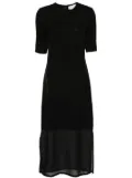 Sportmax short-sleeve dress - Black