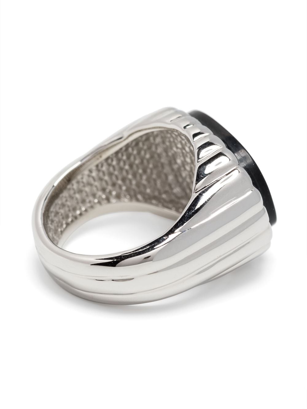 Shop Vivienne Westwood Denver Orb-detail Ring In Silver