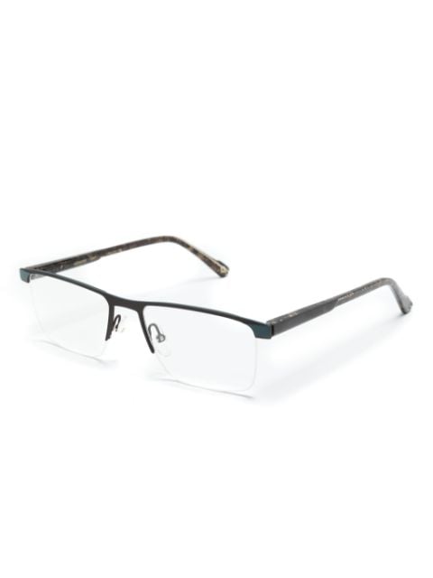 Munster rectangle-frame glasses