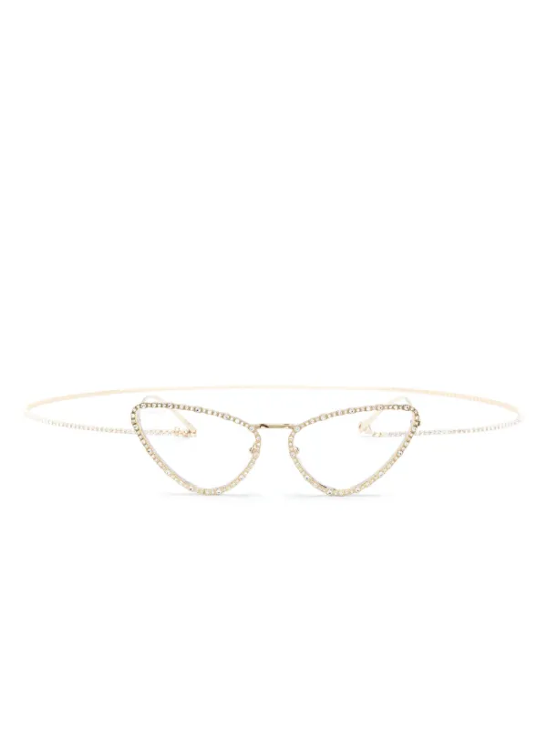 【GUCCI】インターロッキングGキャットアイグラス Gucci Eyewear インターロッキングG キャットアイ サングラス