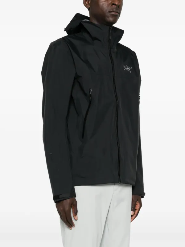 Arc'teryx Beta Waterproof Hooded Jacket | Black | FARFETCH