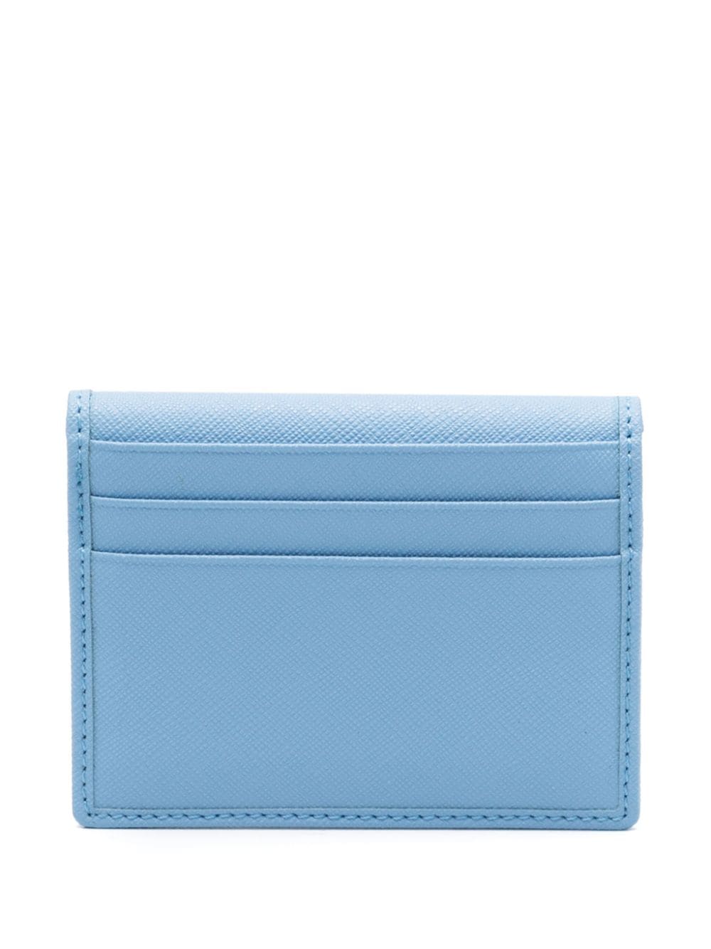 Shop Vivienne Westwood Orb-motif Leather Cardholder In Blue