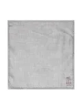 Brunello Cucinelli silk pocket square - Grey