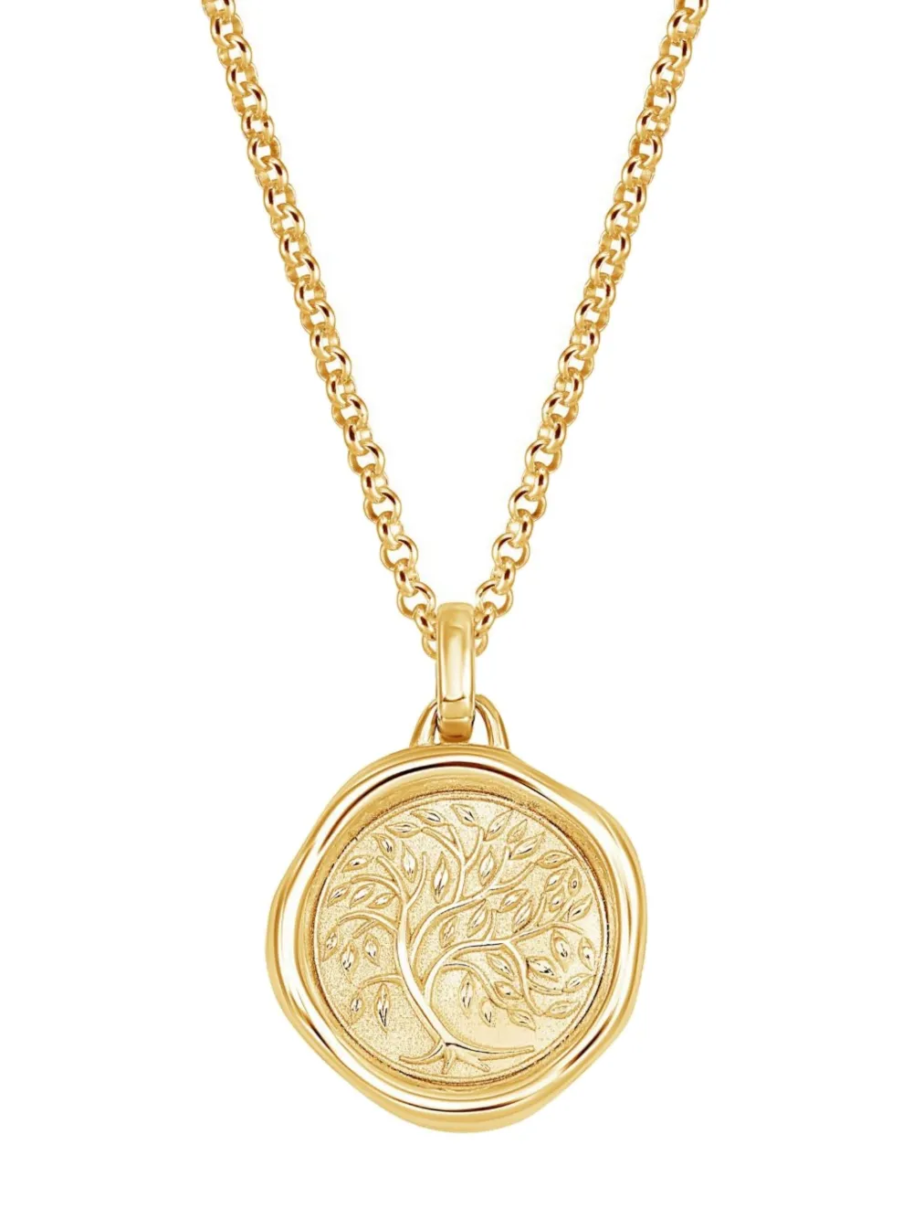 DOWER AND HALL Tree of Life ネックレス - ゴールドトーン DOWER AND HALL Tree of Life ネックレス - ゴールドトーン