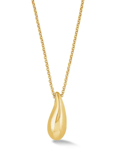 DOWER AND HALL Lucky Teardrop necklace