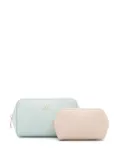 Furla Camelia leather makeup bag - Blue