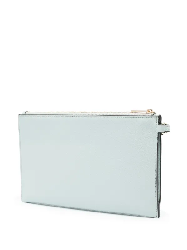 Furla Camelia clutch bag women Leather Polyester One Size Blue