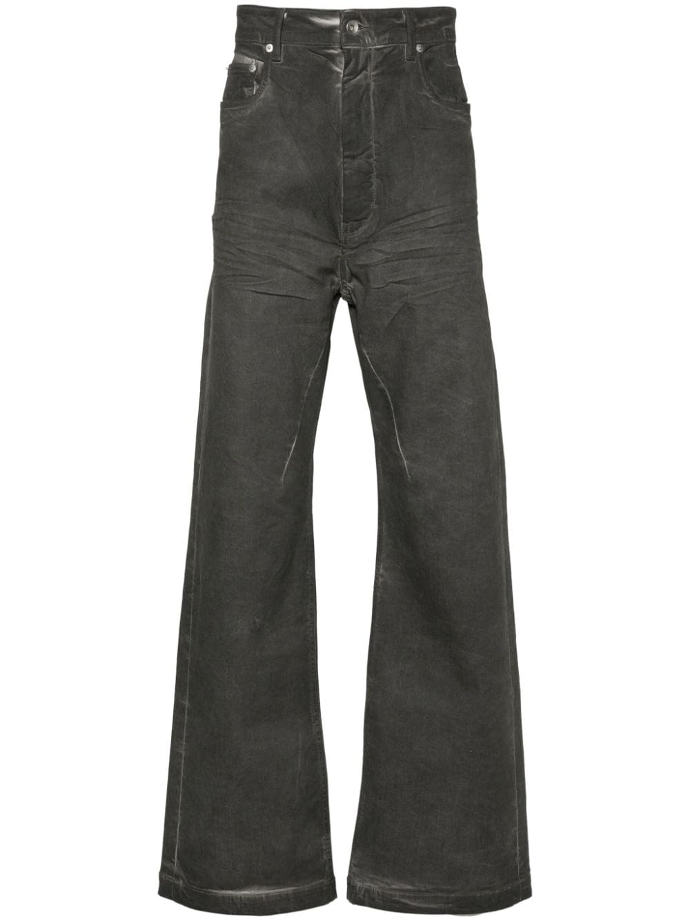 Shop Rick Owens Drkshdw Geth Full-length Jeans In Grey