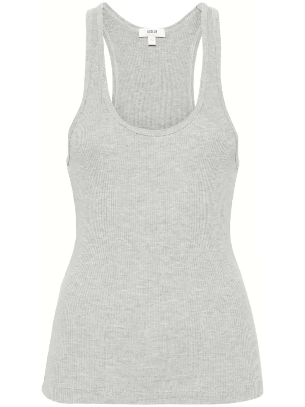 AGOLDE 売れ筋商品|||アゴルド Tシャツ トップス レディース Tank tops Beige Womens Tops Collection – AGOLDE