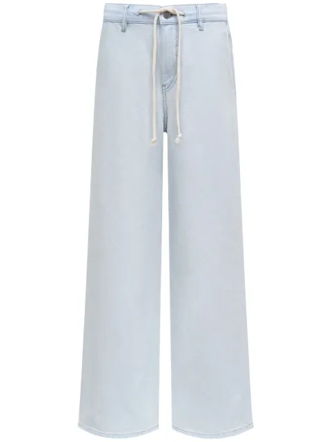 12 STOREEZ 433 low-rise wide-leg organic cotton jeans