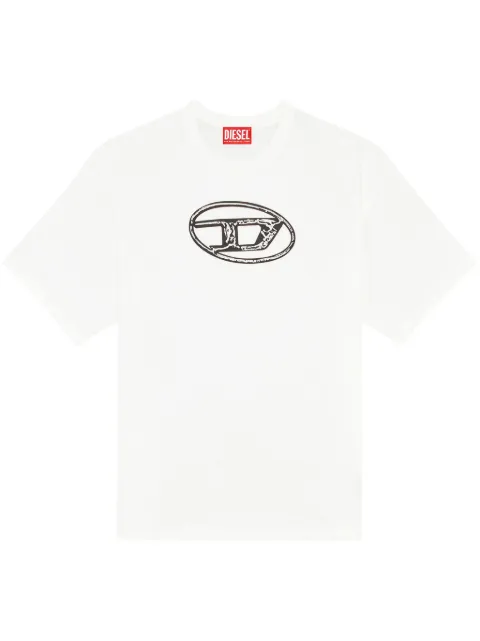 Diesel playera con logo estampado