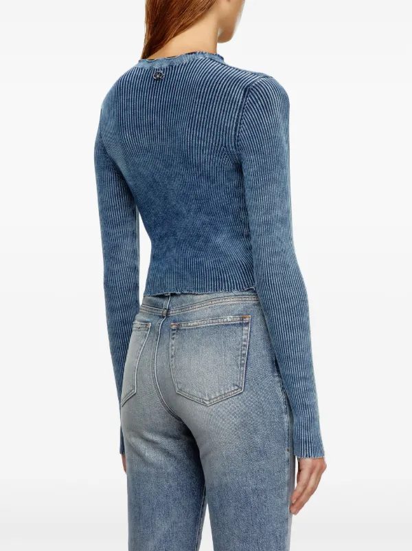 Diesel M-Acchia レース トップ | ブルー | FARFETCH JP