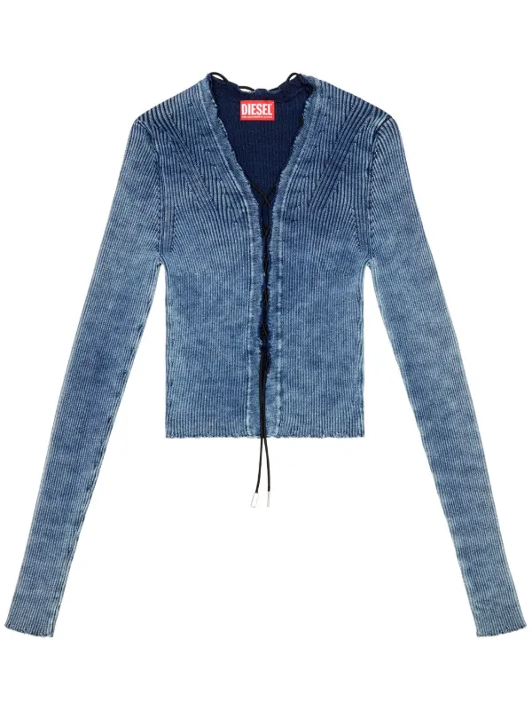 Diesel M-Acchia レース トップ | ブルー | FARFETCH JP
