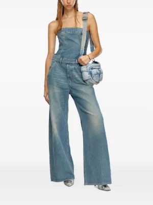 オールインワン・サロペット DIESEL Woman Jumpsuits Blue A19066068RR 9XX オールインワン・サロペット DIESEL Woman Jumpsuits Blue