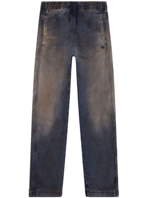 Diesel D-Martians denim track pants Women