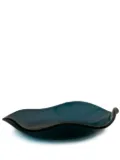 Sophie Lou Jacobsen Curved Edge glass plate (19cm) - Blue