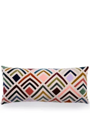 Christina Lundsteen Emma Velvet Cushion (40cm x 70cm) | Green