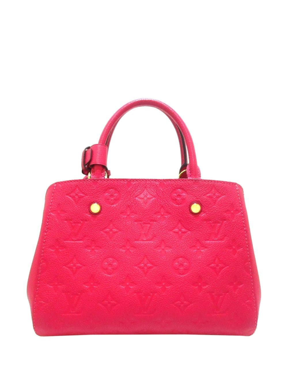 Louis Vuitton Pre-Owned 2018 Monogram Empreinte Montaigne BB satchel - Roze