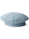 Prada crochet beret - Blue