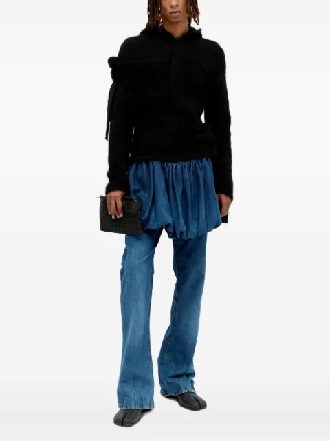 AARON ESH mohair hoodie