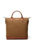 WANT Les Essentiels logo-patch cotton tote bag - Brown
