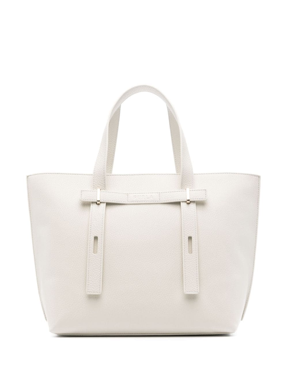 Shop Furla Medium  Giove Tote Bag In Nude