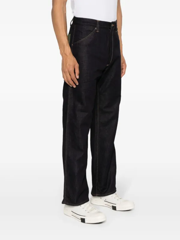 Junya Watanabe MAN x Levi's straight-leg Jeans | Blue | FARFETCH PL